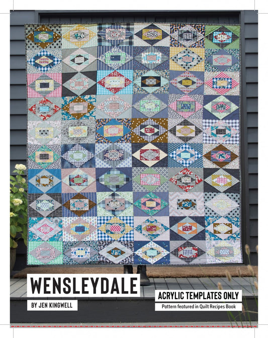 Wensleydale Acrylic Template Only by Jen Kingwell Designs - Special Order