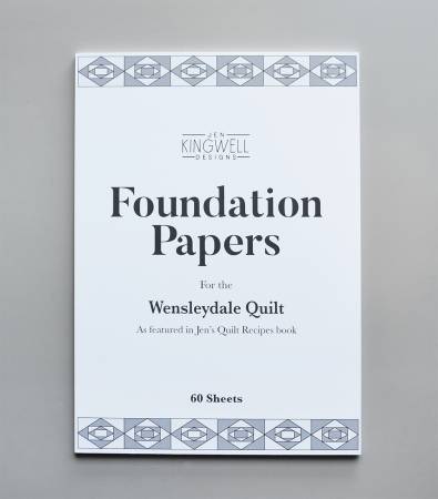 Wensleydale Foundation Papers by Jen Kingwell Designs - Special Order