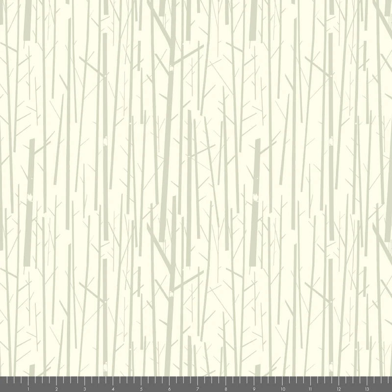 Western Birds 10 Year Anniversary by Charley Harper : Mini Perch Cream CH-506-CREAM