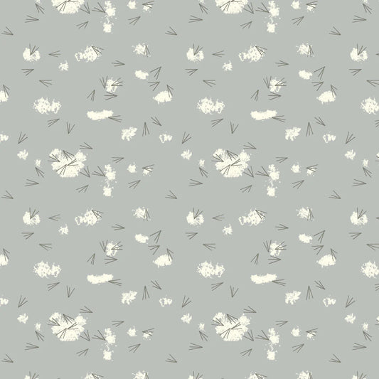 Western Birds 10 Year Anniversary by Charley Harper : Mini Tracks Gray CH-505-GRAY