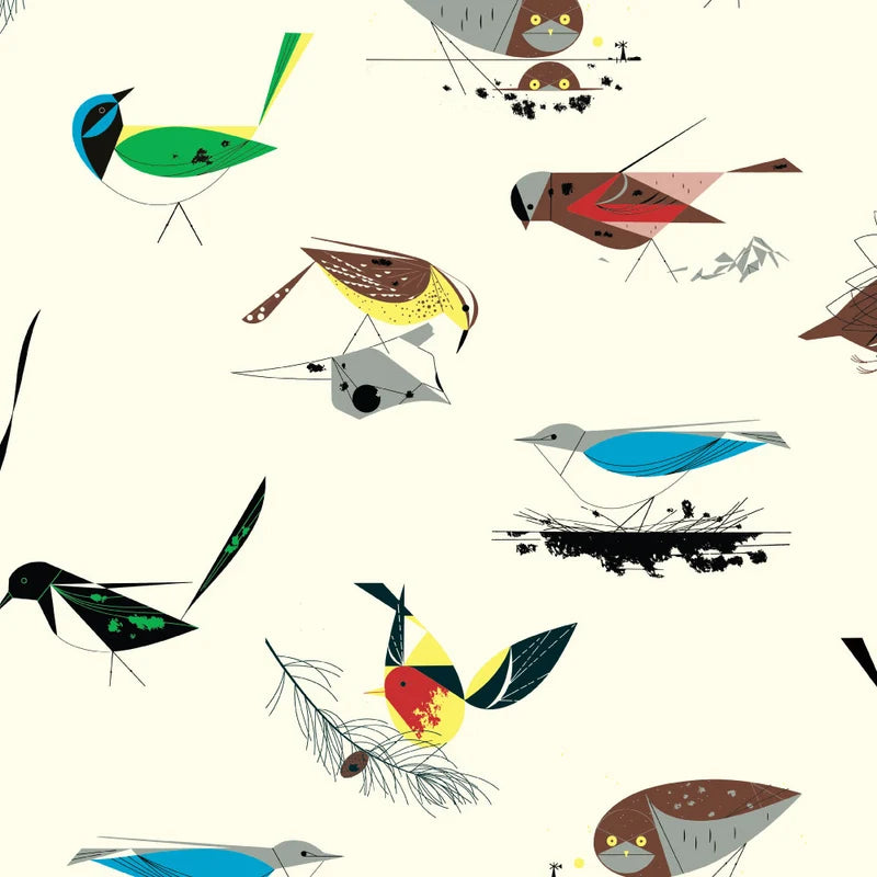 Western Birds 10 Year Anniversary by Charley Harper : Western Birds Main CH-40