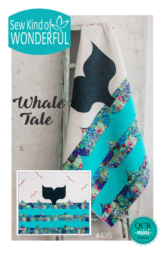 Whale Tale Quilt Pattern by Sew Kind of Wonderful