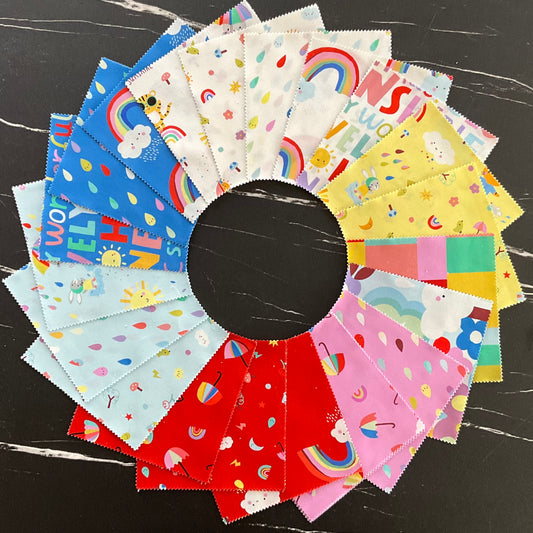 Whatever the Weather by Paper + Cloth : Mini Charm Pack