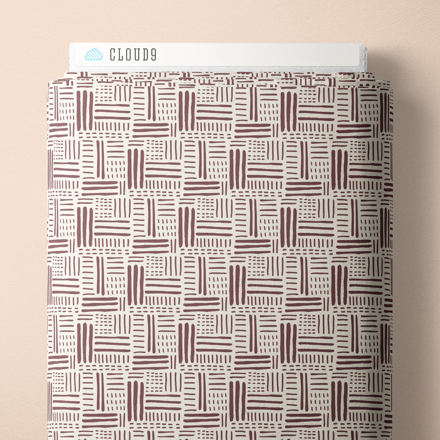 Whimsical Forest Floor by Mel Armstrong : Basket Stitch Ivory 229525