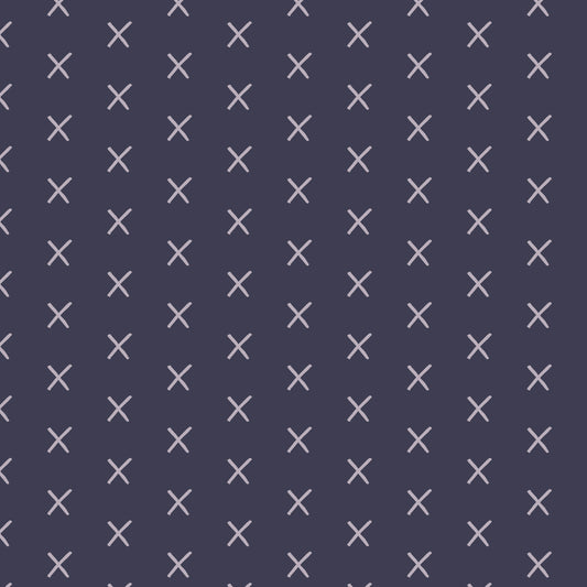 Whimsical Forest Floor by Mel Armstrong : Cabin Marker Eggplant 229524