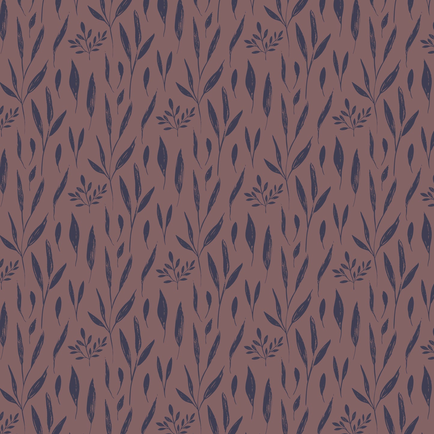 Whimsical Forest Floor by Mel Armstrong : Deep Dust Spring Red Bean 229520