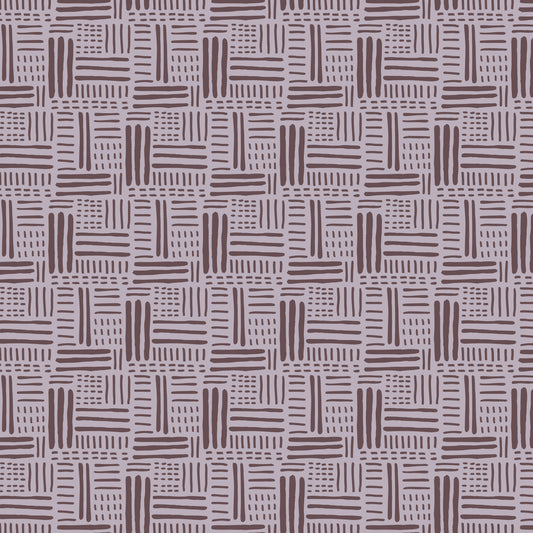 Whimsical Forest Floor by Mel Armstrong : Lodge Weave Lavender Gray 229526