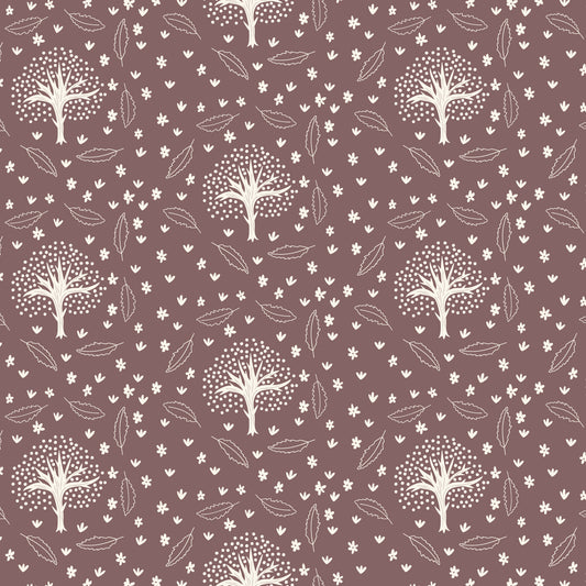 Whimsical Forest Floor by Mel Armstrong : Trail Dust Red Bean 229519