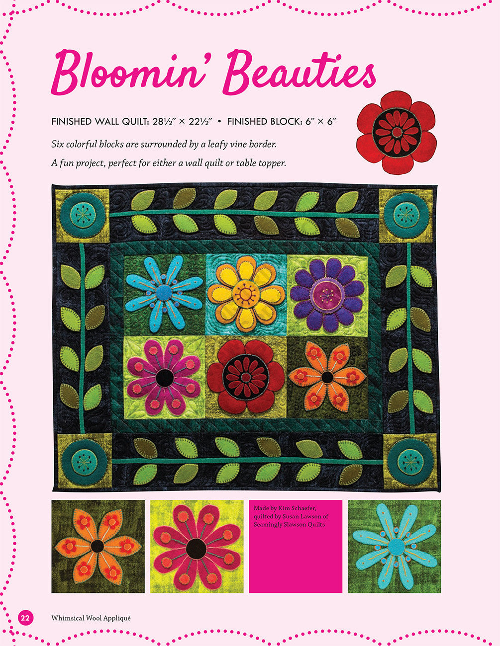 Whimsical Wool Applique # 11301 - Special Order – Modern Quilt Co.