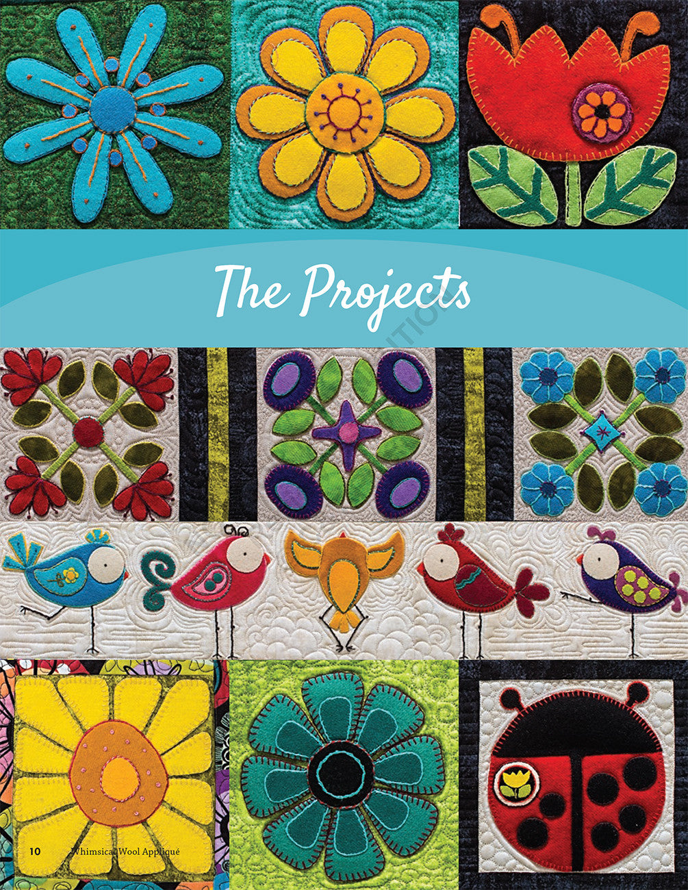 Whimsical Wool Applique # 11301 - Special Order – Modern Quilt Co.