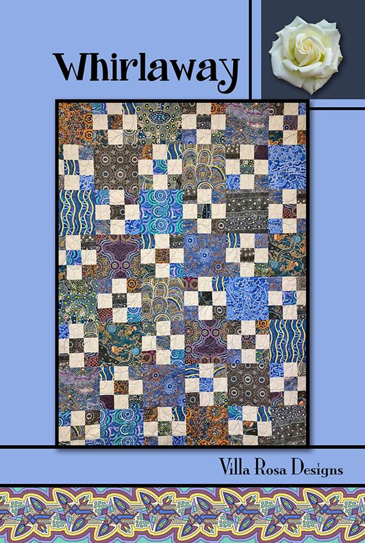 Whirlaway Quilt Pattern by Villa Rosa Designs