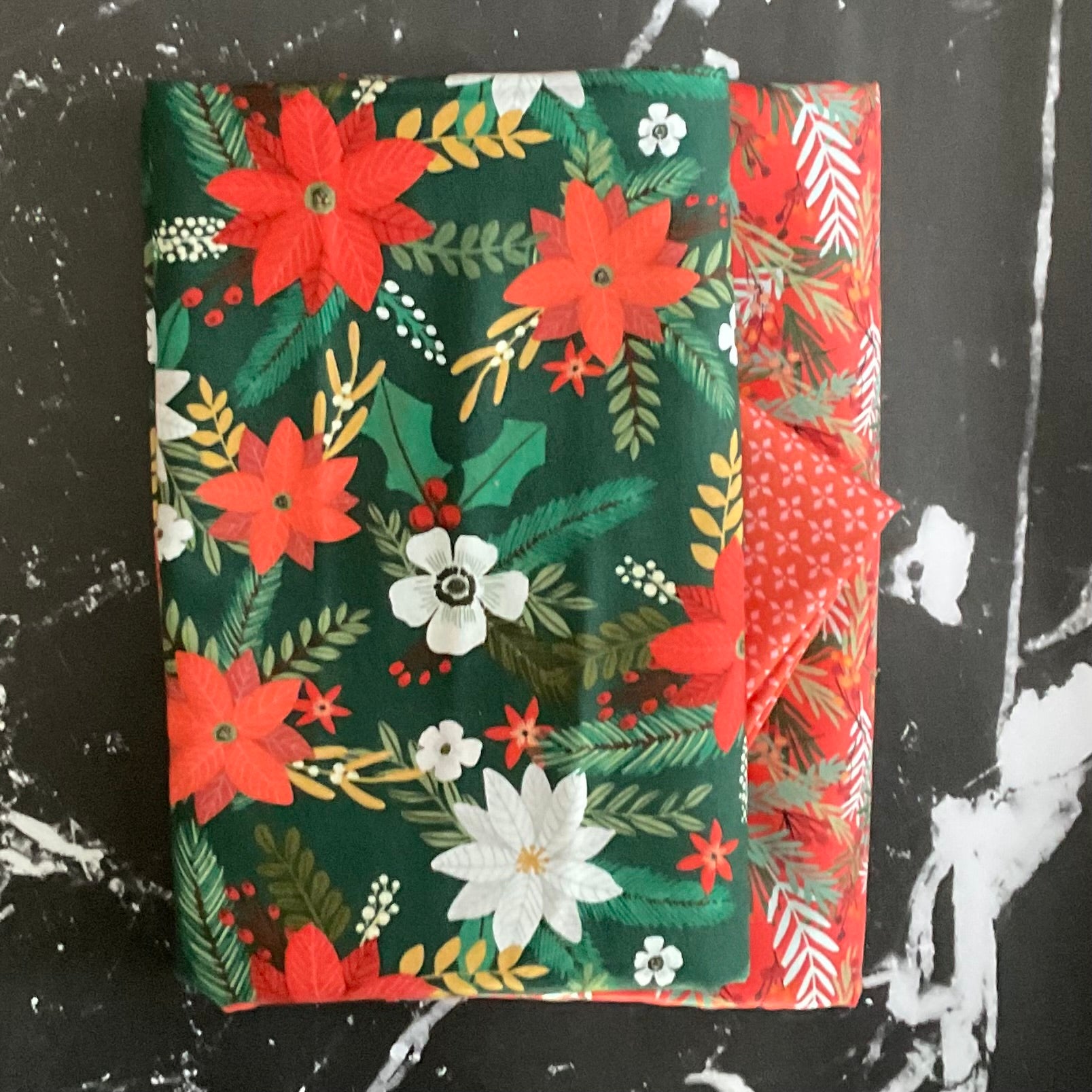 Whole Cloth Quilt Bundle featuring Christmas Spirit by Mia Charro