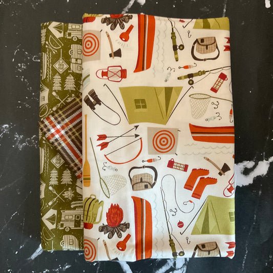 Whole Cloth Quilt Bundle featuring The Great Outdoors by Stacy Iest Hsu