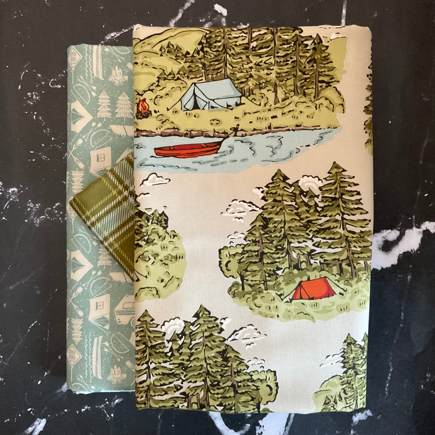 Whole Cloth Quilt Bundle featuring The Great Outdoors by Stacy Iest Hsu