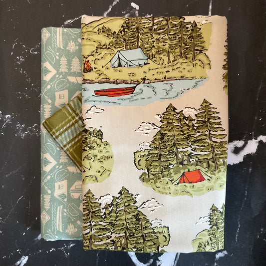 Whole Cloth Quilt Bundle featuring The Great Outdoors by Stacy Iest Hsu