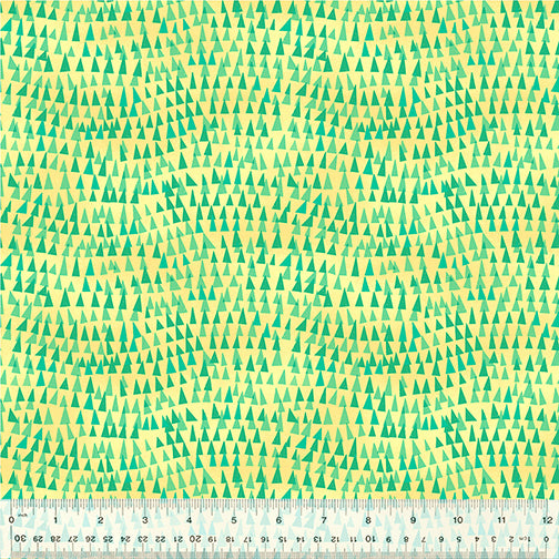 Wild North by Gareth Lucas - Triangle Tops Pale Yellow 53938D-13