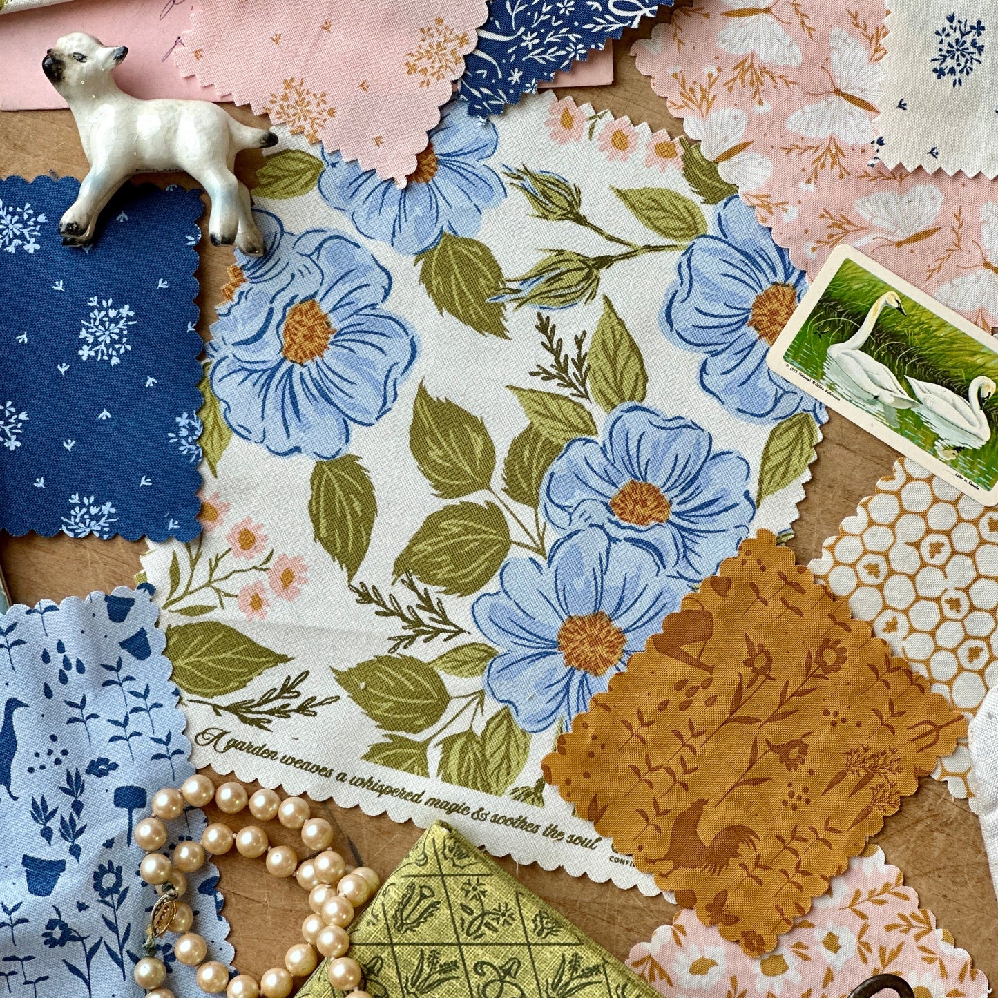 Wildbriar by Sweetfire Road : Pincushion Friends Quilt Kit