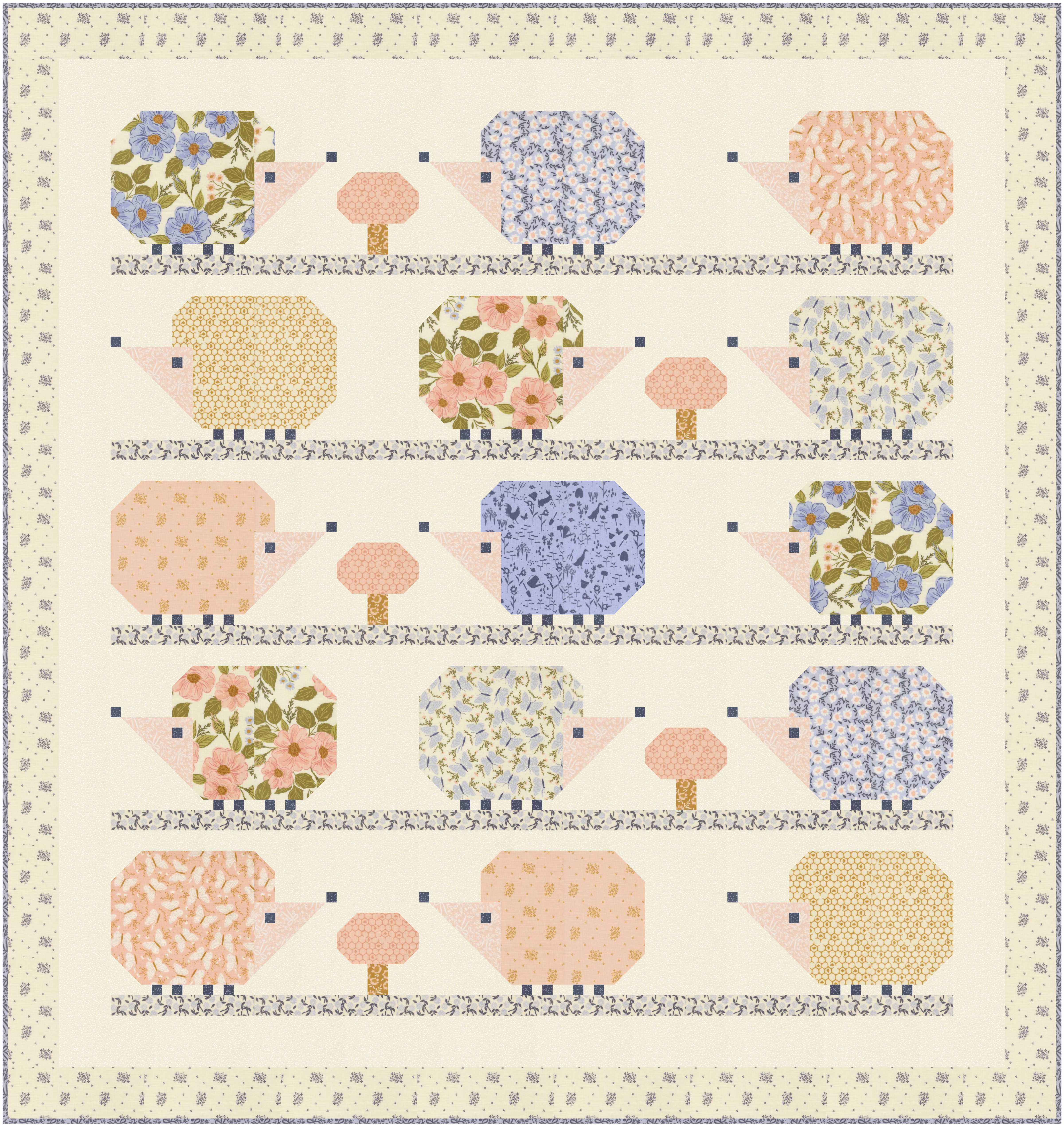 Wildbriar by Sweetfire Road : Pincushion Friends Quilt Reference ...