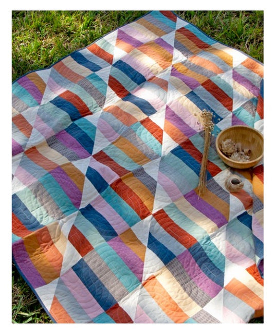 Wildflower Wovens by Suzy Quilts - Happy Stripes Quilt Kit
