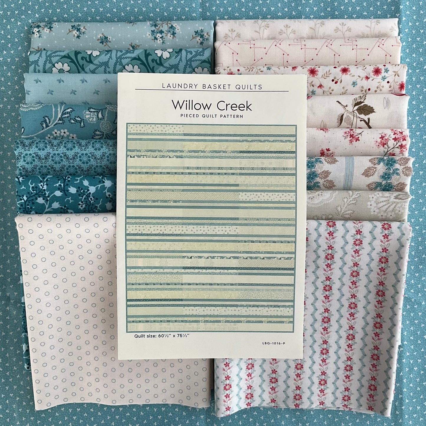 Willow Creek Quilt Kit featuring Lighthouse by Laundry Basket Quilts