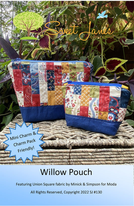 Willow Pouch by Sweet Jane's Quilting & Design