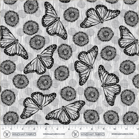 Winding Road by Natalie Barnes : Flight White/Black 55010-7