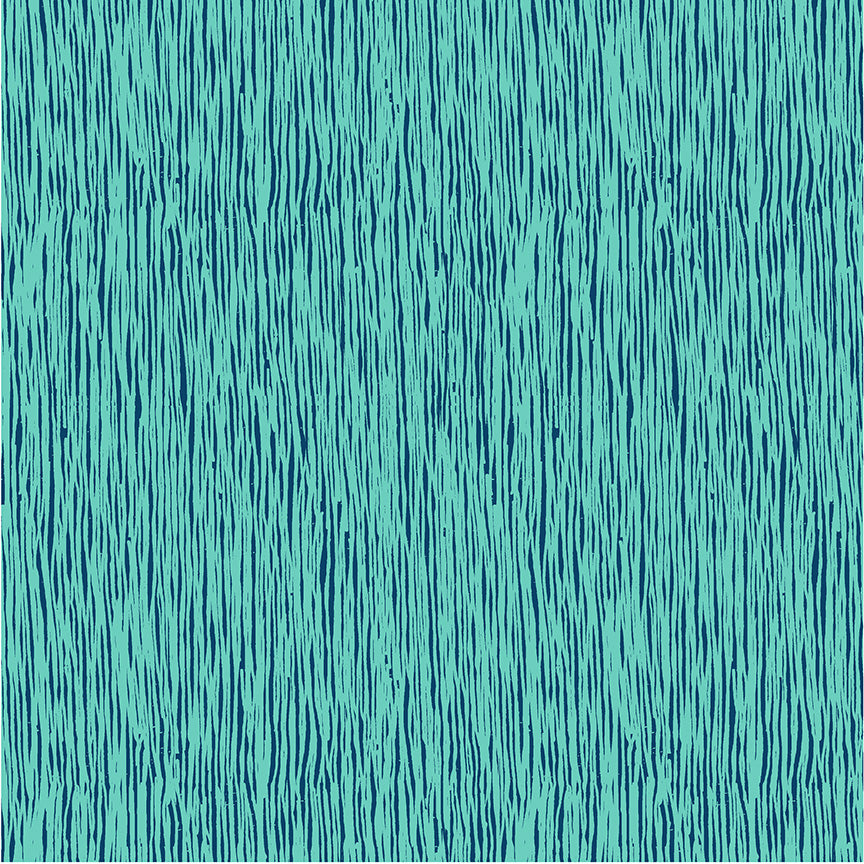Winding Road by Natalie Barnes : Grasses Teal 55013-2