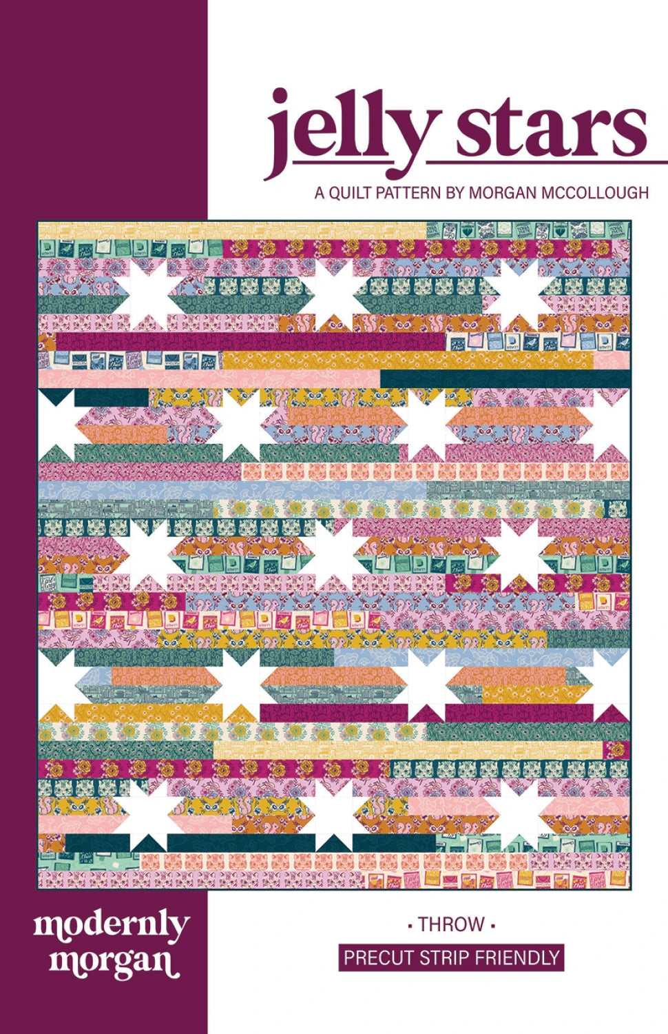 Winding Road by Natalie Barnes : Jelly Stars Quilt Kit