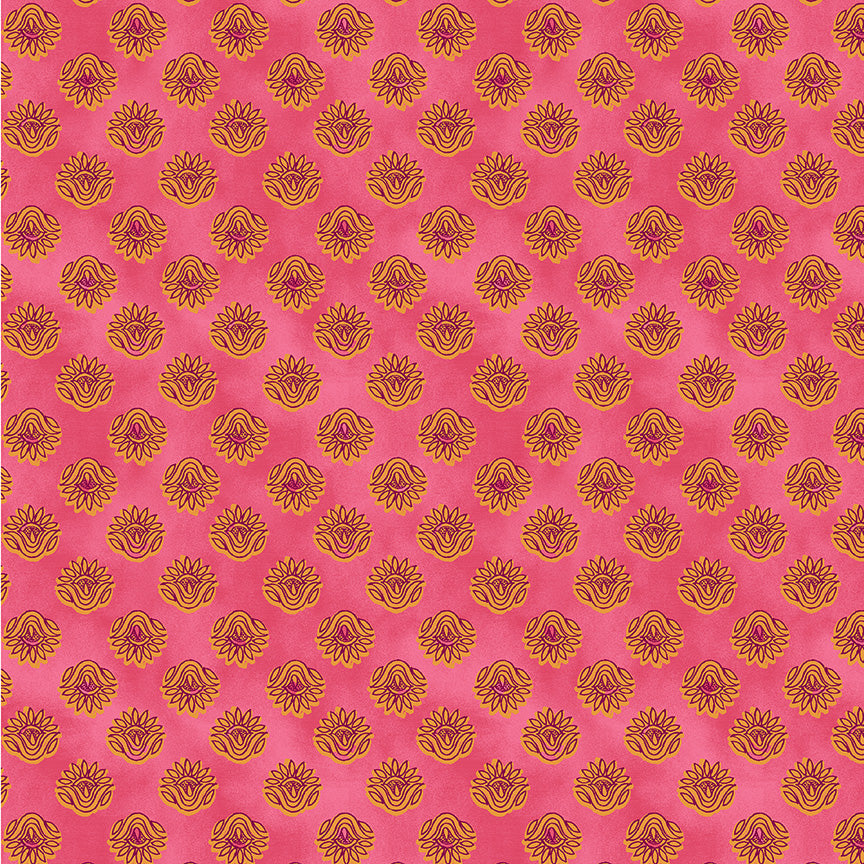 Winding Road by Natalie Barnes : Lotus Pink 55015-13