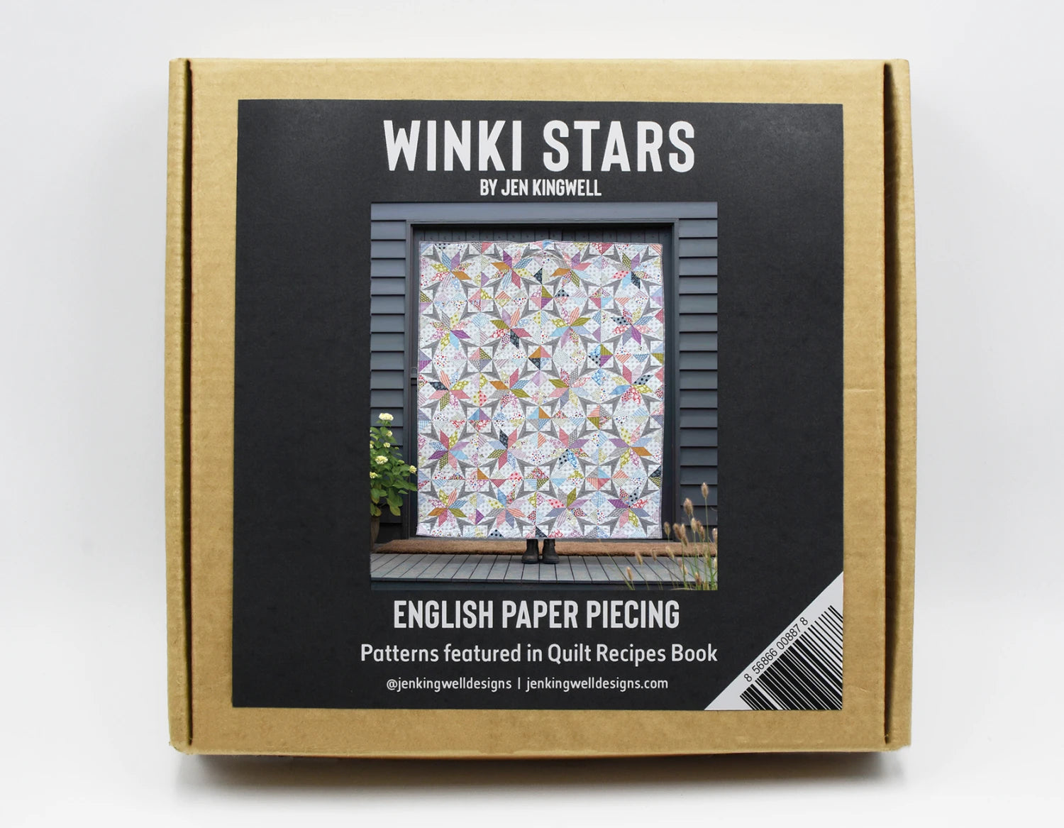 Winki Stars Complete English Paper Piecing Pack by Jen Kingwell Designs - Special Order