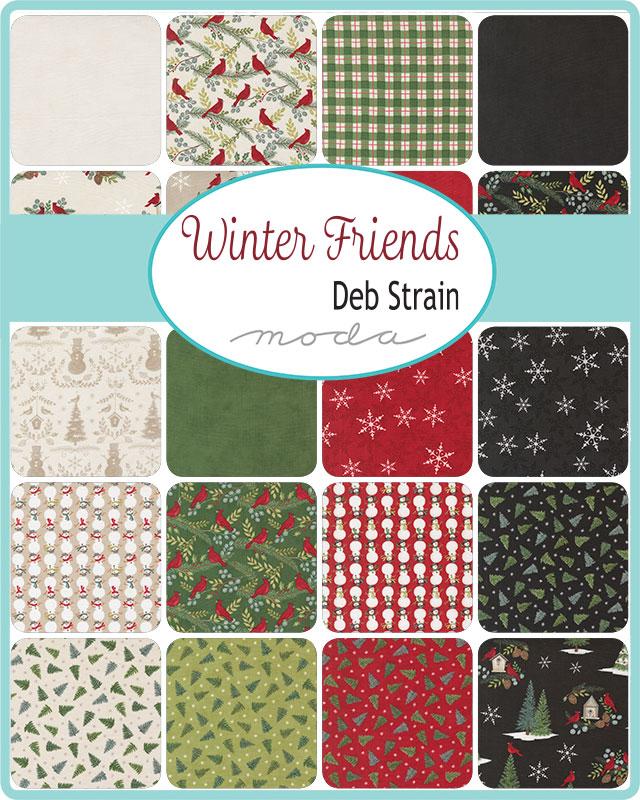 Winter Friends by Deb Strain : Charm Pack