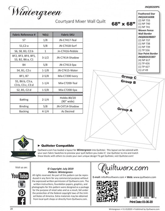 Wintergreen # JNQ00269P6 - Special Order