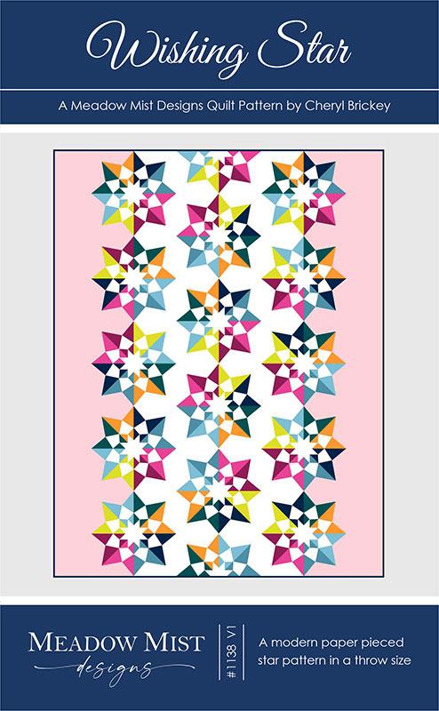 Wishing Star Quilt Pattern by Meadow Mist Designs