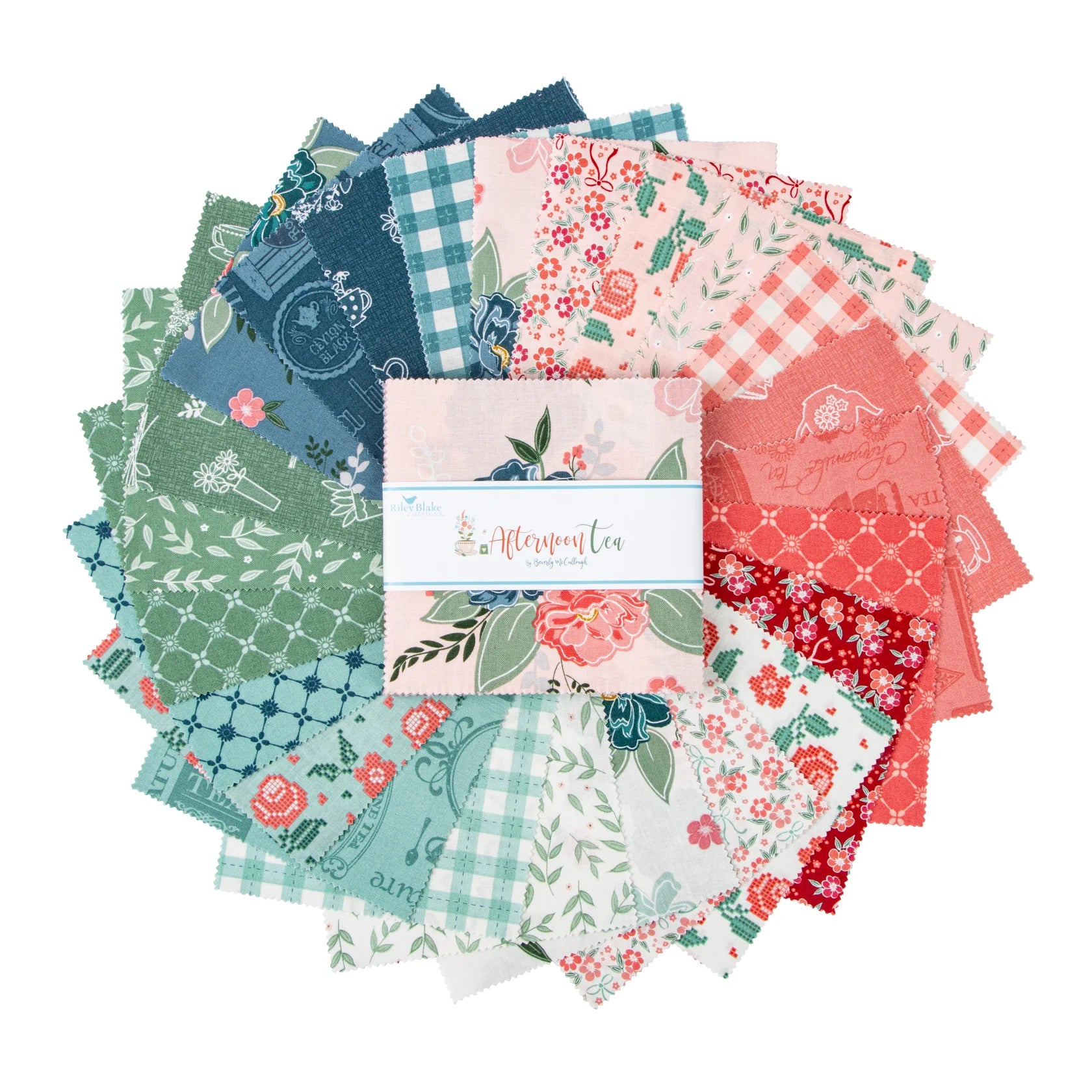 Wishing Well Quilt Kit featuring Afternoon Tea - 1 Left!