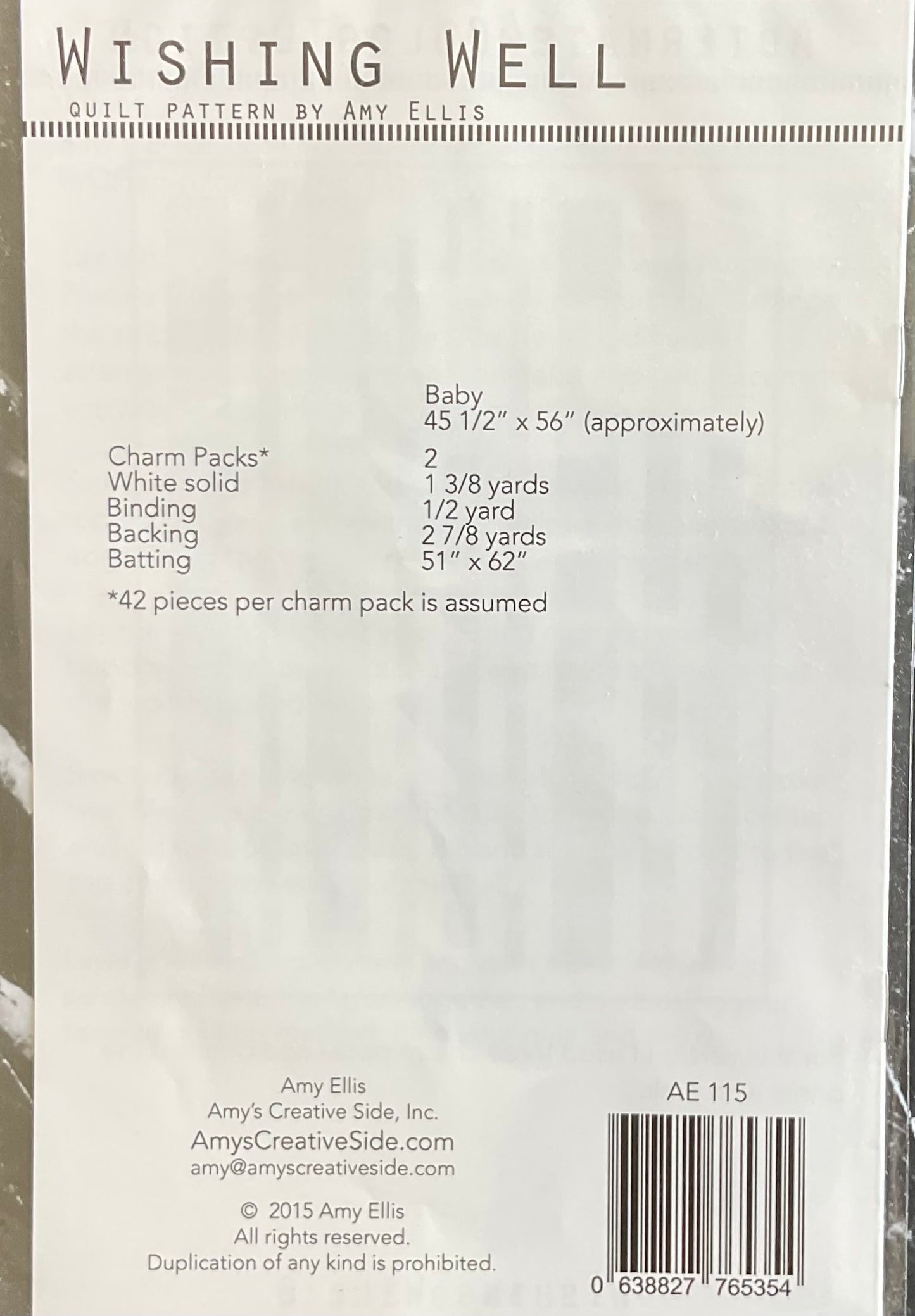 Wishing Well Quilt Kit featuring Kindred - 1 Left!