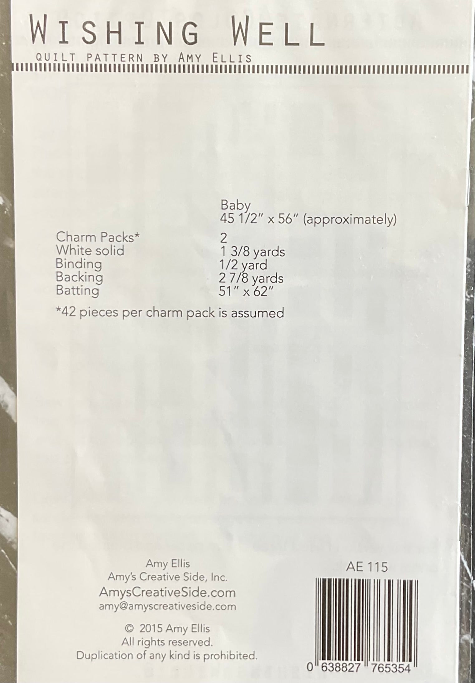 Wishing Well Quilt Kit featuring Kindred - 1 Left!