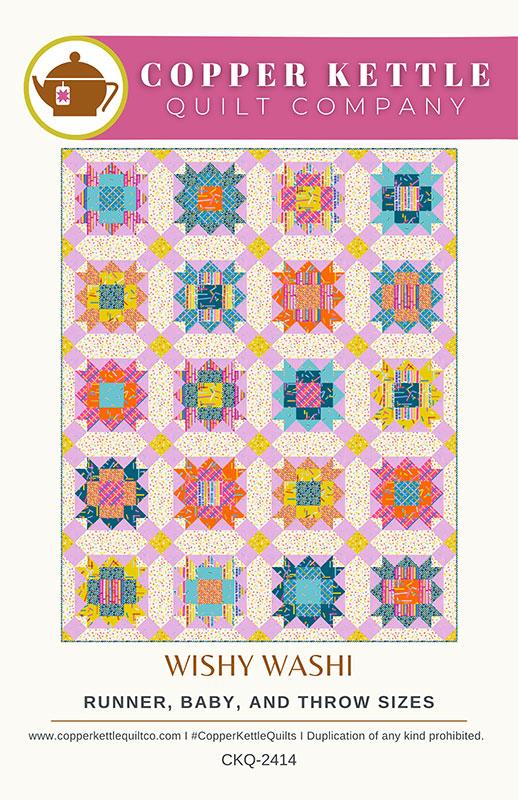 Wishy Washi Quilt Pattern by Copper Kettle Quilt Co
