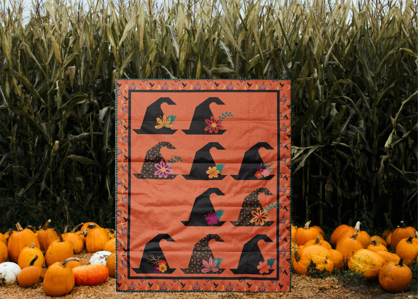 Witch's Hat Quilt Pattern by Jennifer Long - Special Order