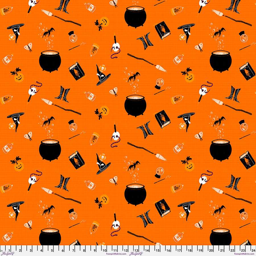 Witchy Ways by Cori Dantini : Witchy Wardrobe Orange PWCD143.XORANGE