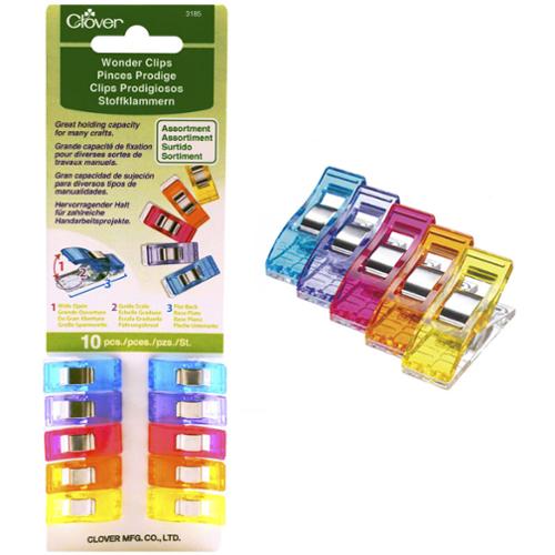 Wonder Clips 10ct. Assorted Colors