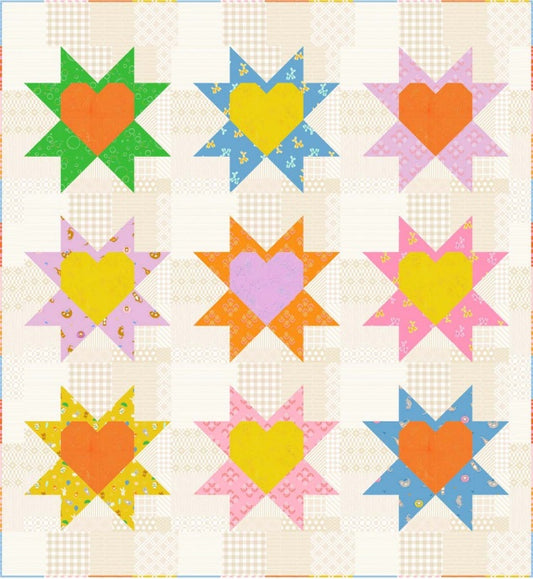 Wonderland Quilt Pattern by Copper Kettle Quilt Co