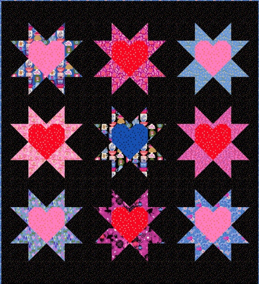 Wonderland Quilt Pattern by Copper Kettle Quilt Co