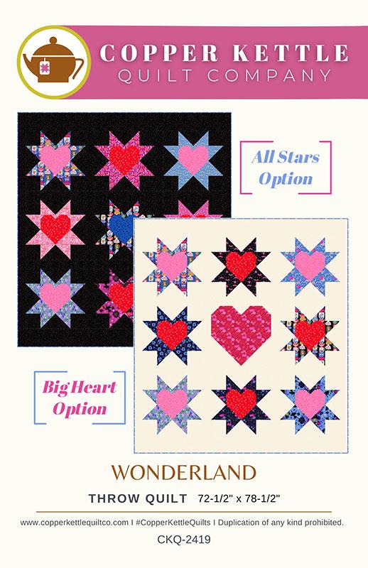 Wonderland Quilt Pattern by Copper Kettle Quilt Co