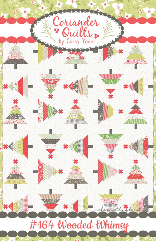 Wooded Whimsy Quilt Pattern by Coriander Quilts - Special Order