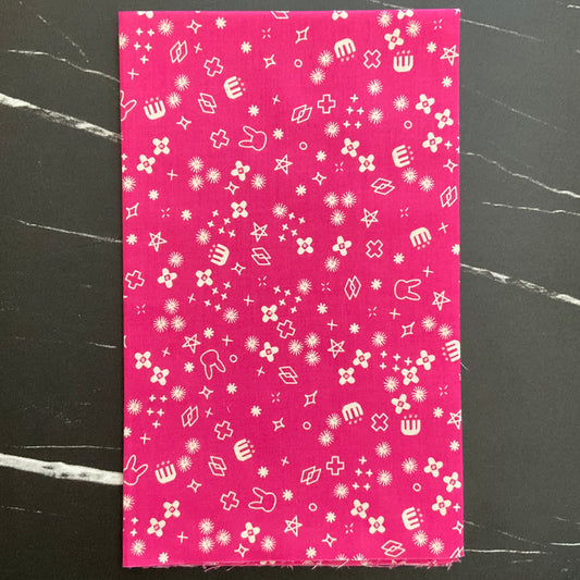 Woodland Park by Rashida Coleman Hale - Bunny Bloom Raspberry RS1088 13