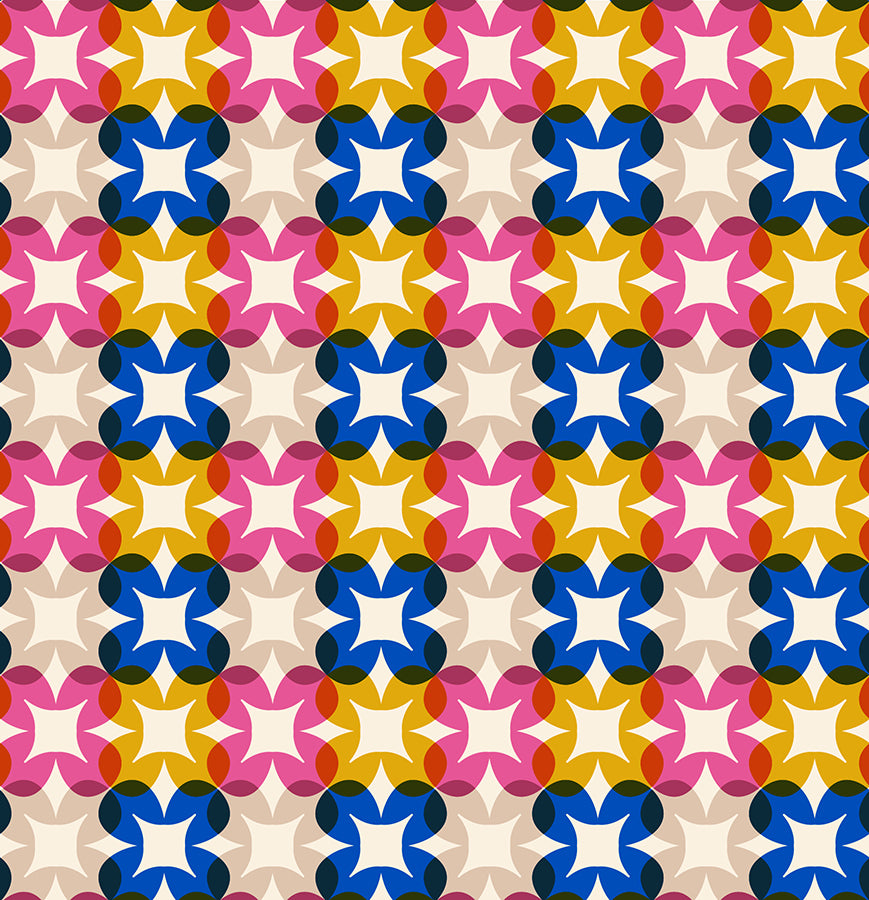 Woodland Park by Rashida Coleman Hale - Flower Plaid Blue Ribbon RS1085 15