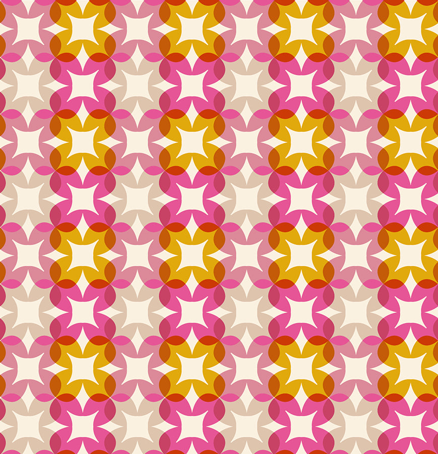 Woodland Park by Rashida Coleman Hale - Flower Plaid Raspberry RS1085 14