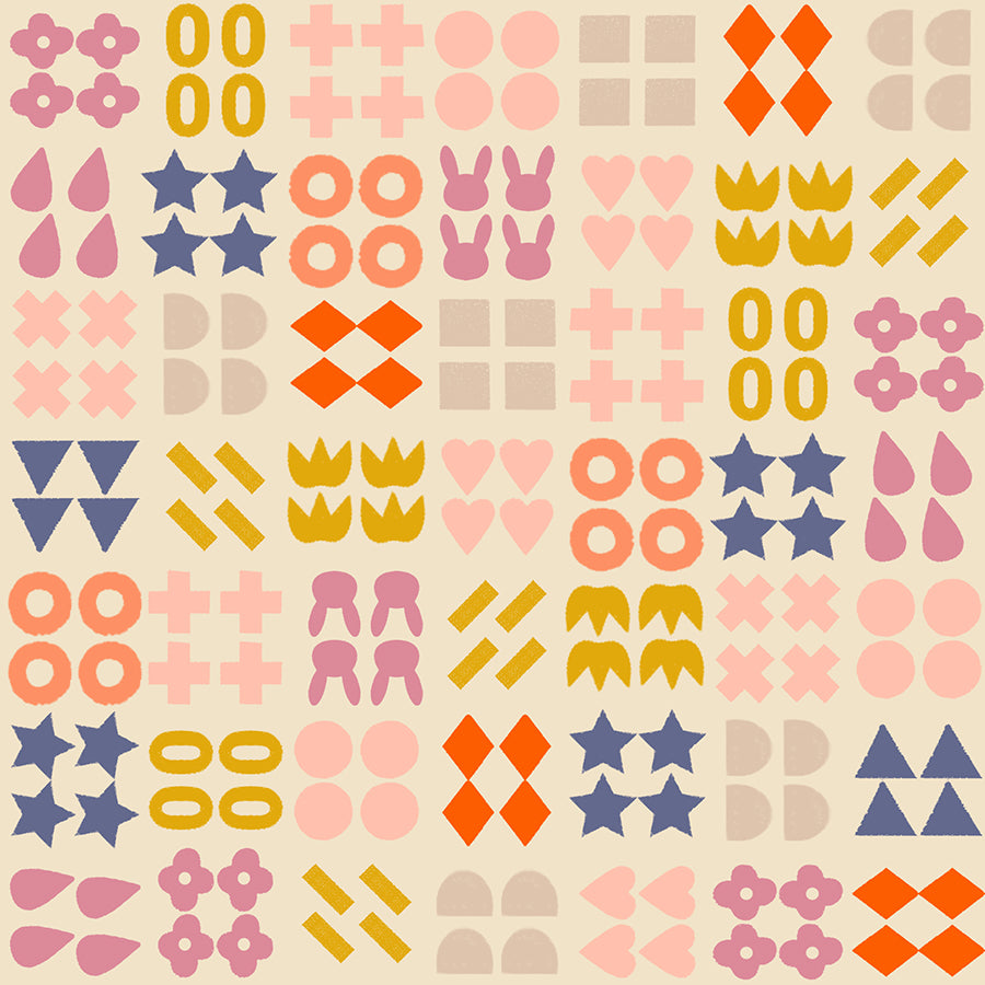 Woodland Park by Rashida Coleman Hale - Shapely Parchment RS1083 11