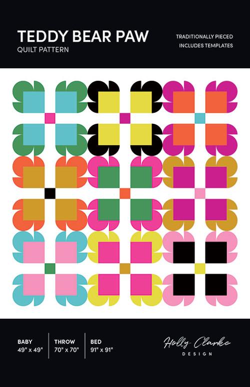 Woodland Park by Rashida Coleman Hale: Teddy Bear Paw Quilt Kit