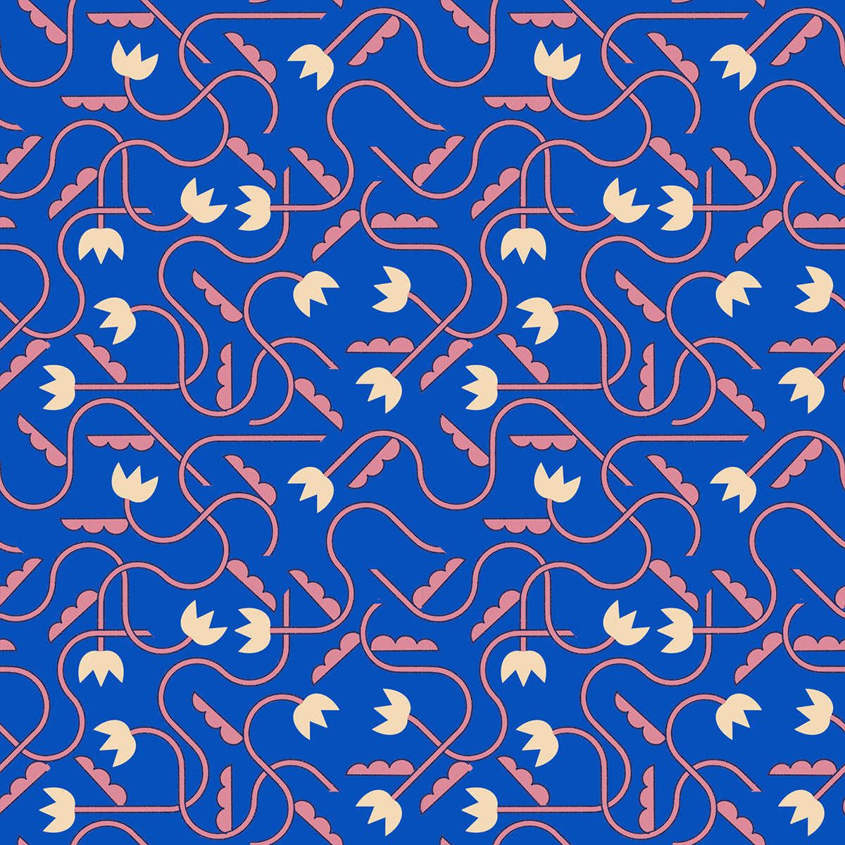 Woodland Park by Rashida Coleman Hale - That One Flower Print Blue Ribbon RS1086 15